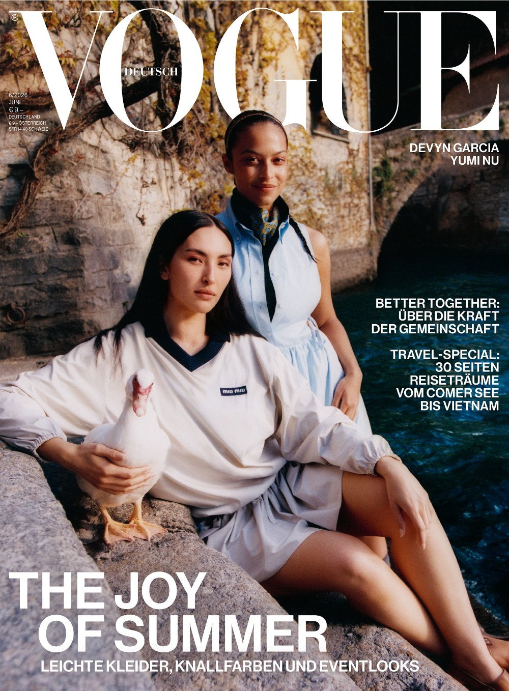 Vogue Magazin Deutschland 2026-06 Devyn Garcia Yumi Nu