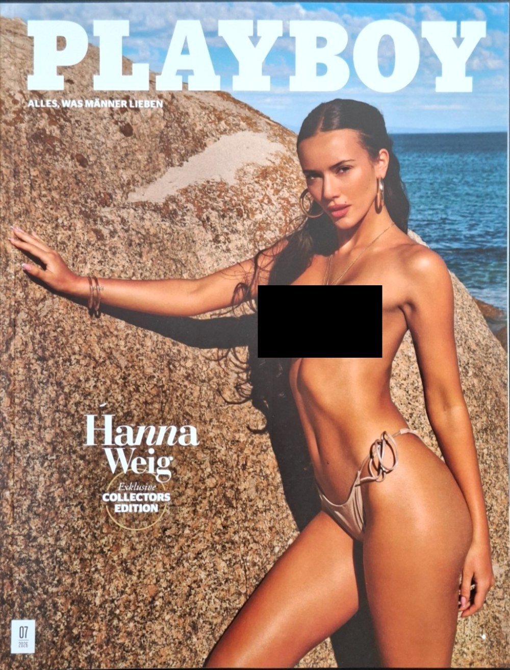 Playboy Magazin Deutschland 2026-07 Hanna Weig Edition