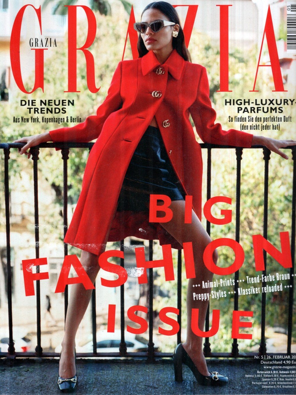 Grazia Magazin Deutschland 2026-05 Wilmary Ovalle