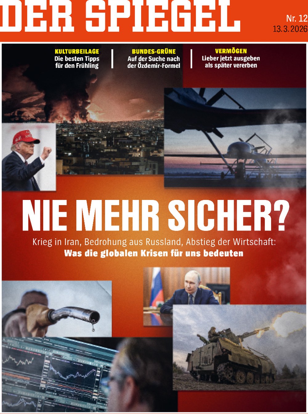Der Spiegel Magazin Deutschland 2026-12 Donald Trump Vladimir Putin