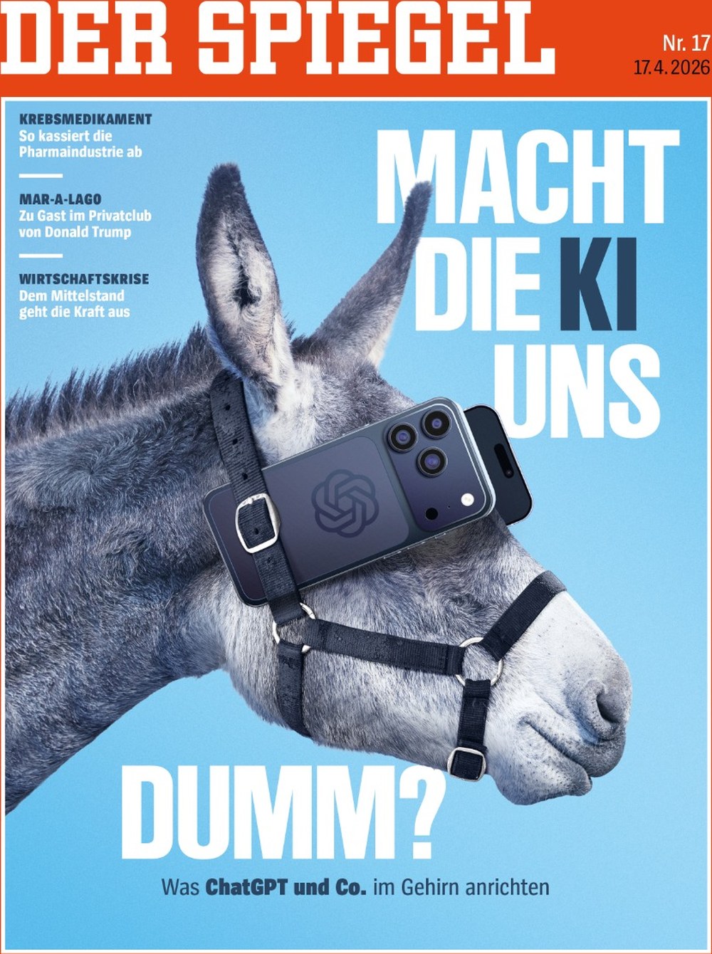 Der Spiegel Magazin Deutschland 2026-17 Künstliche Intelligenz ChatGPT KI Und Kognition