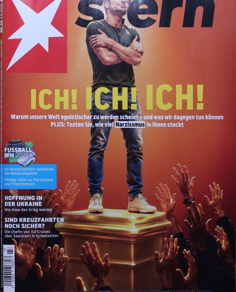 Stern Magazin Deutschland 2026-23 Narzissmus Egoismus Gesellschaft