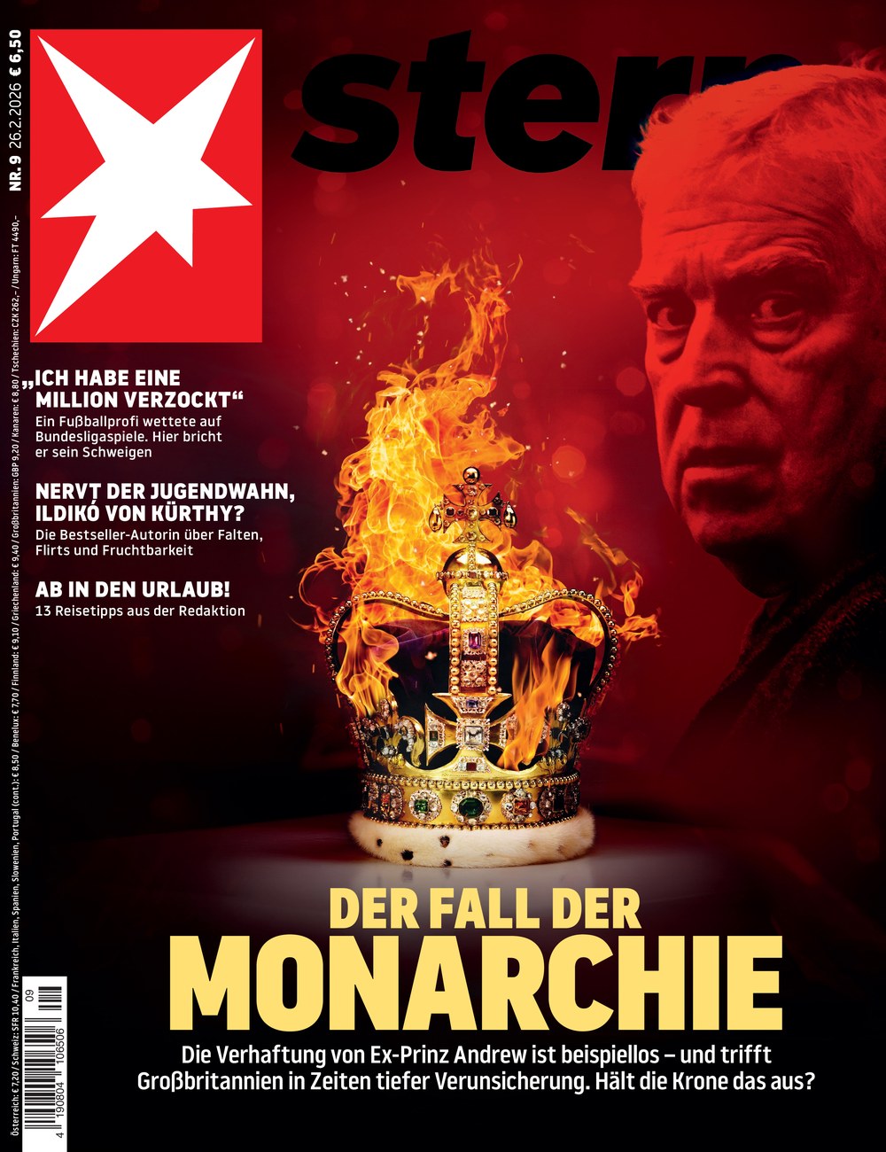 Stern Magazin Deutschland 2026-09 Prince Andrew Ildikó Von Kürthy