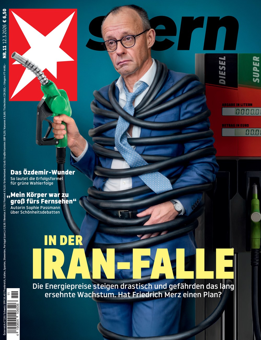 Stern Magazin Deutschland 2026-11 Friedrich Merz Cem Özdemir Sophie Passmann