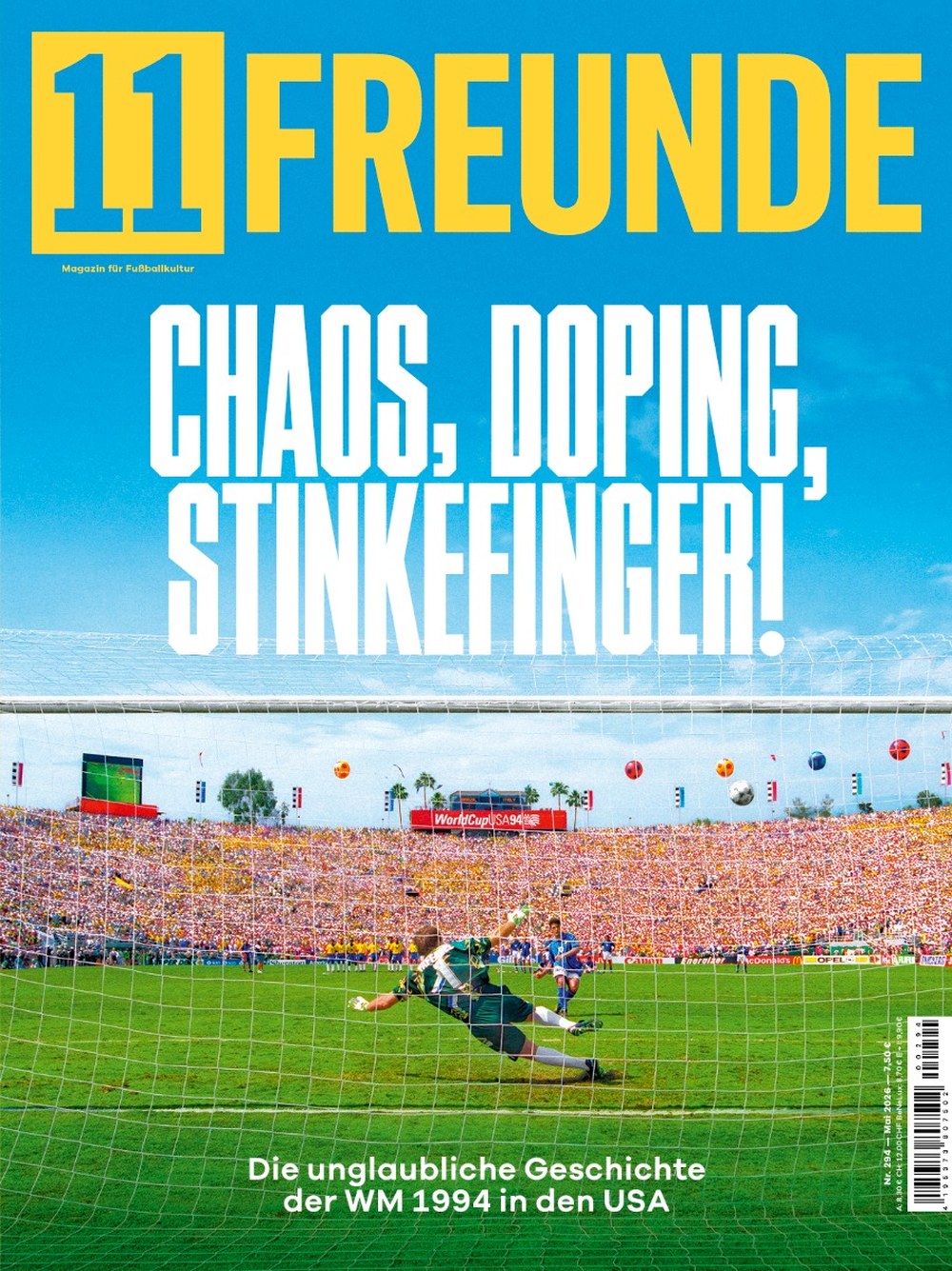 11 Freunde Magazin Deutschland 2026-294 Roberto Baggio Taffarel