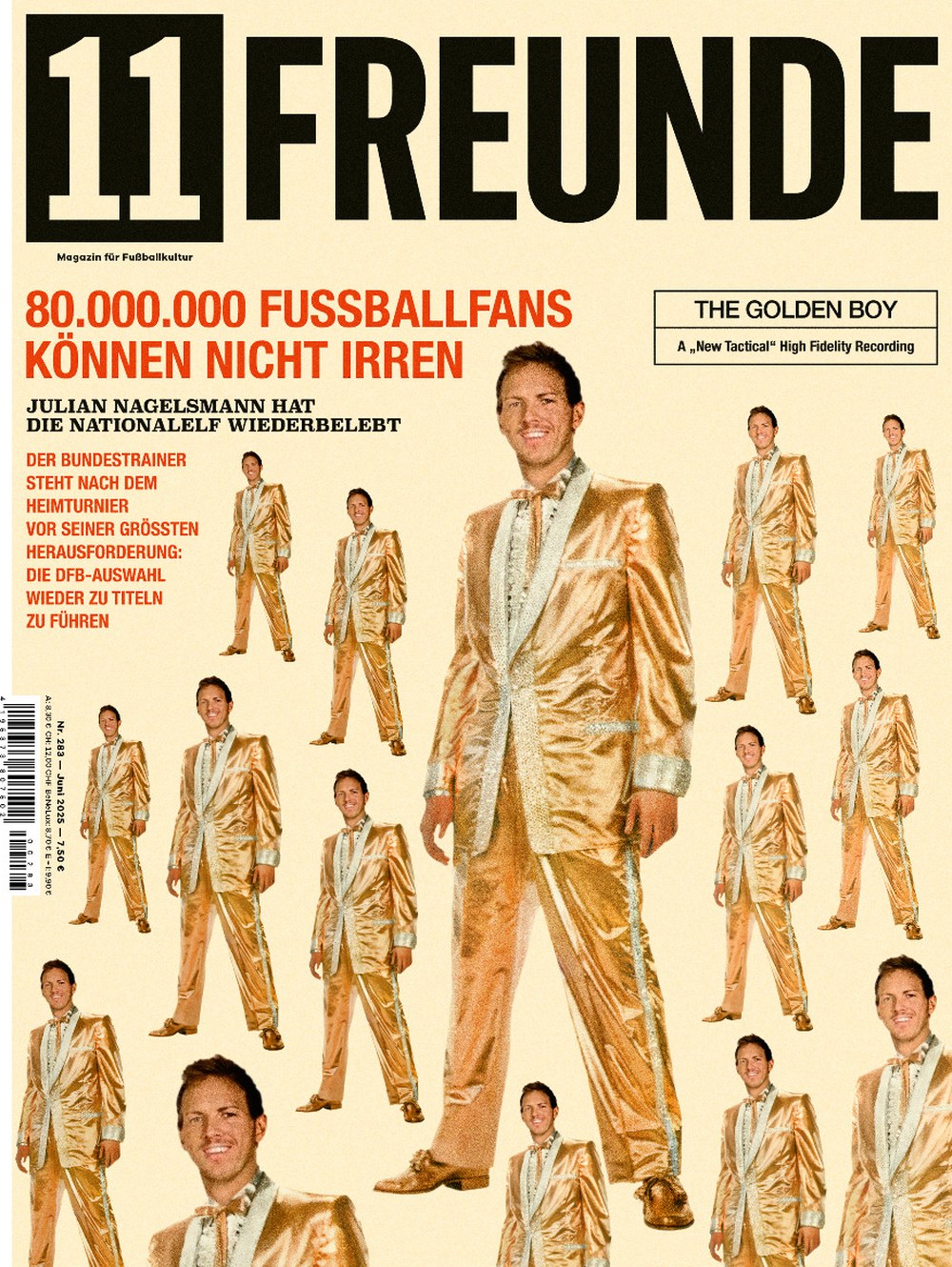 11 Freunde Magazin Deutschland 2025-283 Julian Nagelsmann