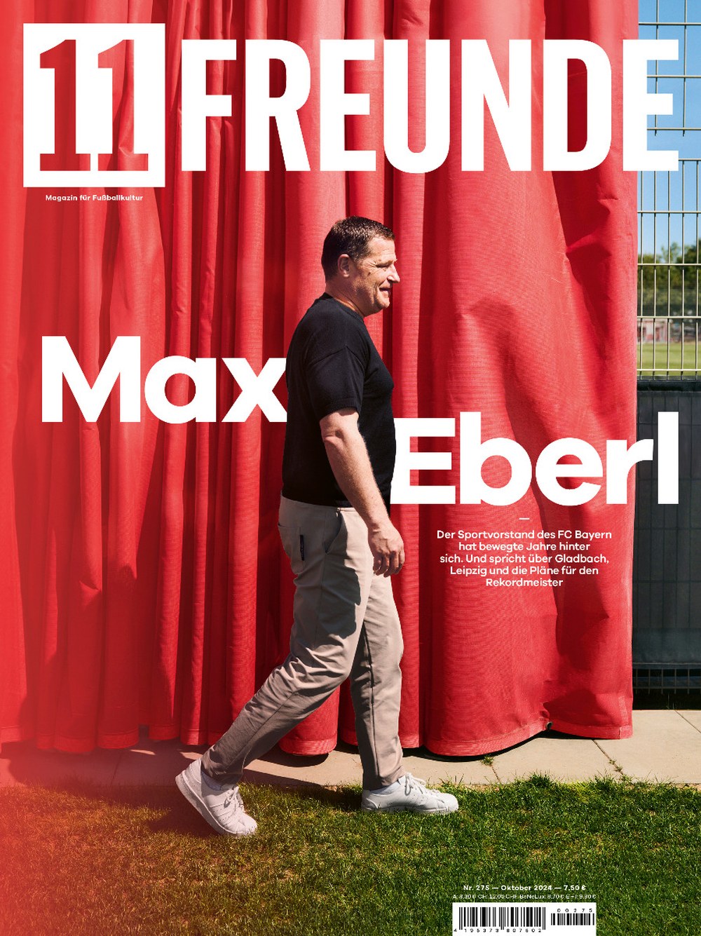 11 Freunde Magazin Deutschland 2024-275 Max Eberl