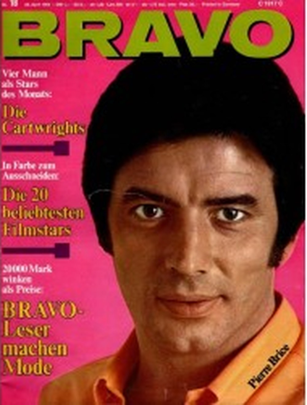 Bravo Magazin Deutschland 1968-51 Pierre Brice The Cartwrights