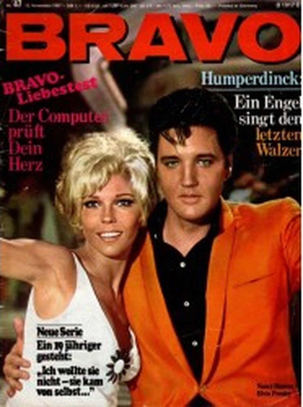 Bravo Magazin Deutschland 1968-10 Nancy Sinatra Elvis Presley Engelbert Humperdinck