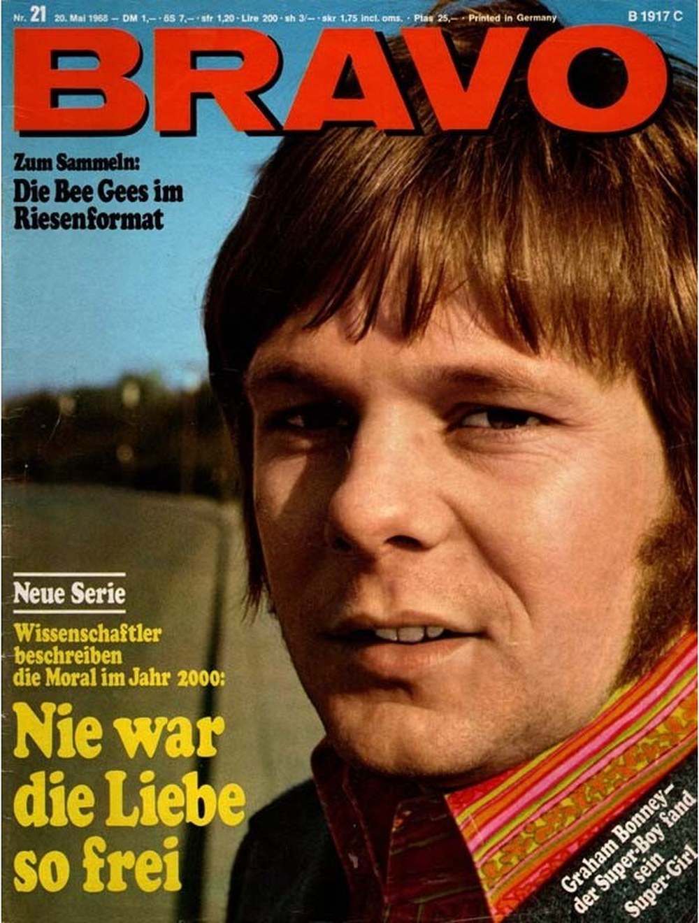 Bravo Magazin Deutschland 1968-21 Graham Bonney Bee Gees