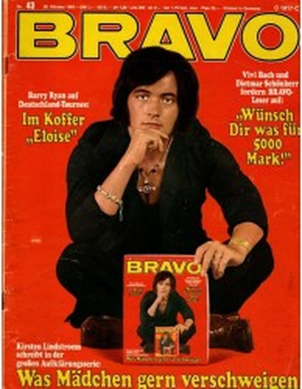 Bravo Magazin Deutschland 1969-12 Barry Ryan Kirsten Lindstroem Vivi Bach Dietmar Schönherr