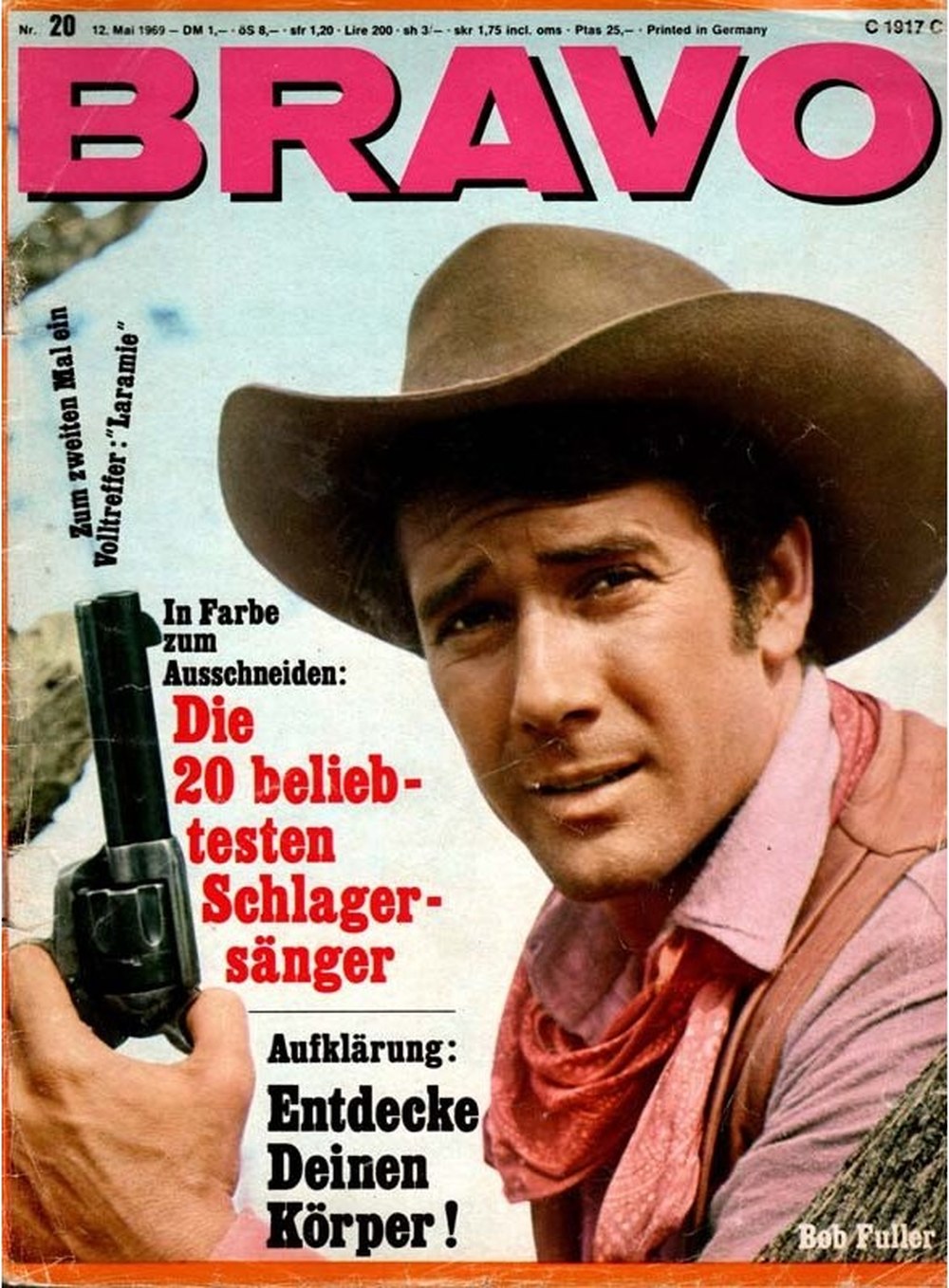 Bravo Magazin Deutschland 1969-20 Bob Fuller
