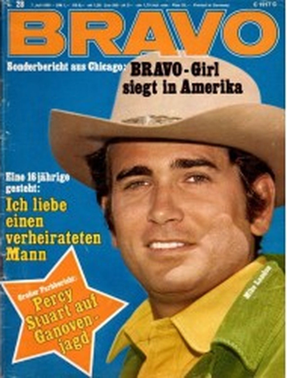 Bravo Magazin Deutschland 1969-14 Mike Landon