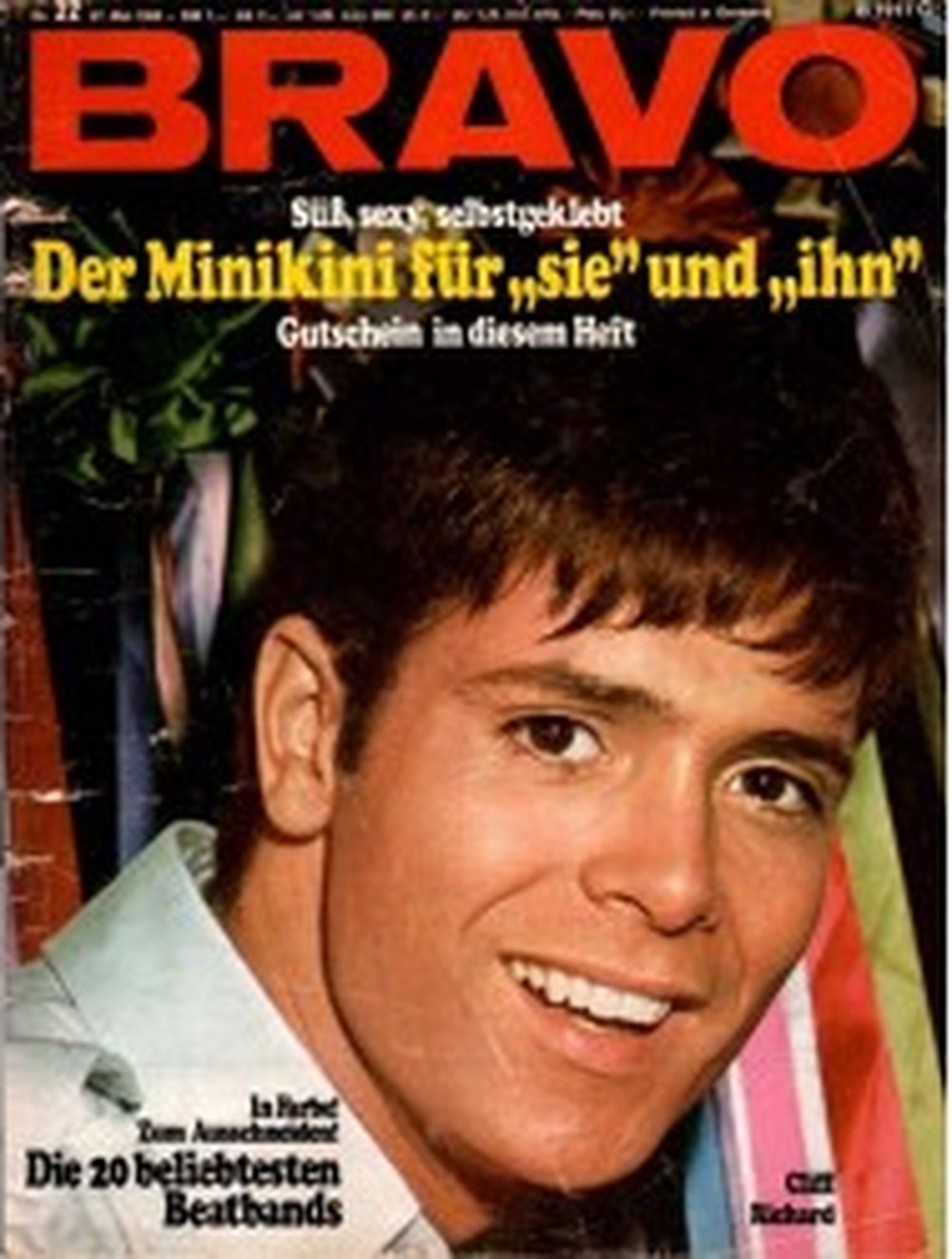 Bravo Magazin Deutschland 1969-23 Cliff Richard