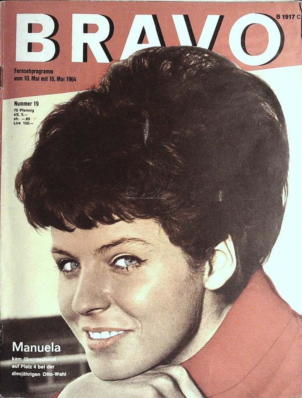 Bravo Magazin Deutschland 1964-19 Manuela
