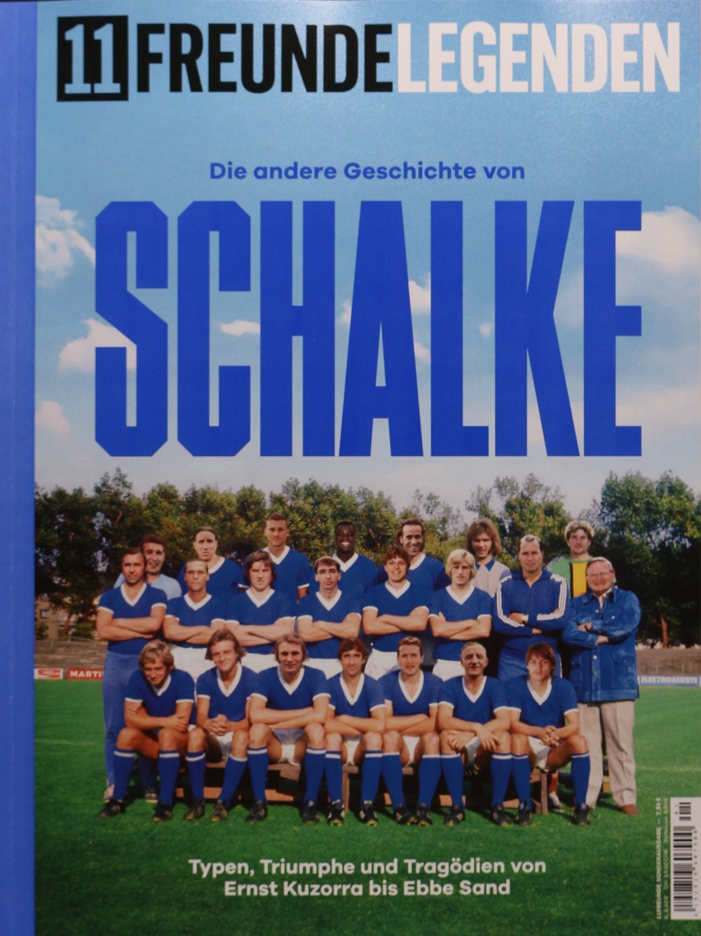 11 Freunde Magazin Deutschland 2022-01 FC Schalke 04 Ernst Kuzorra Ebbe Sand