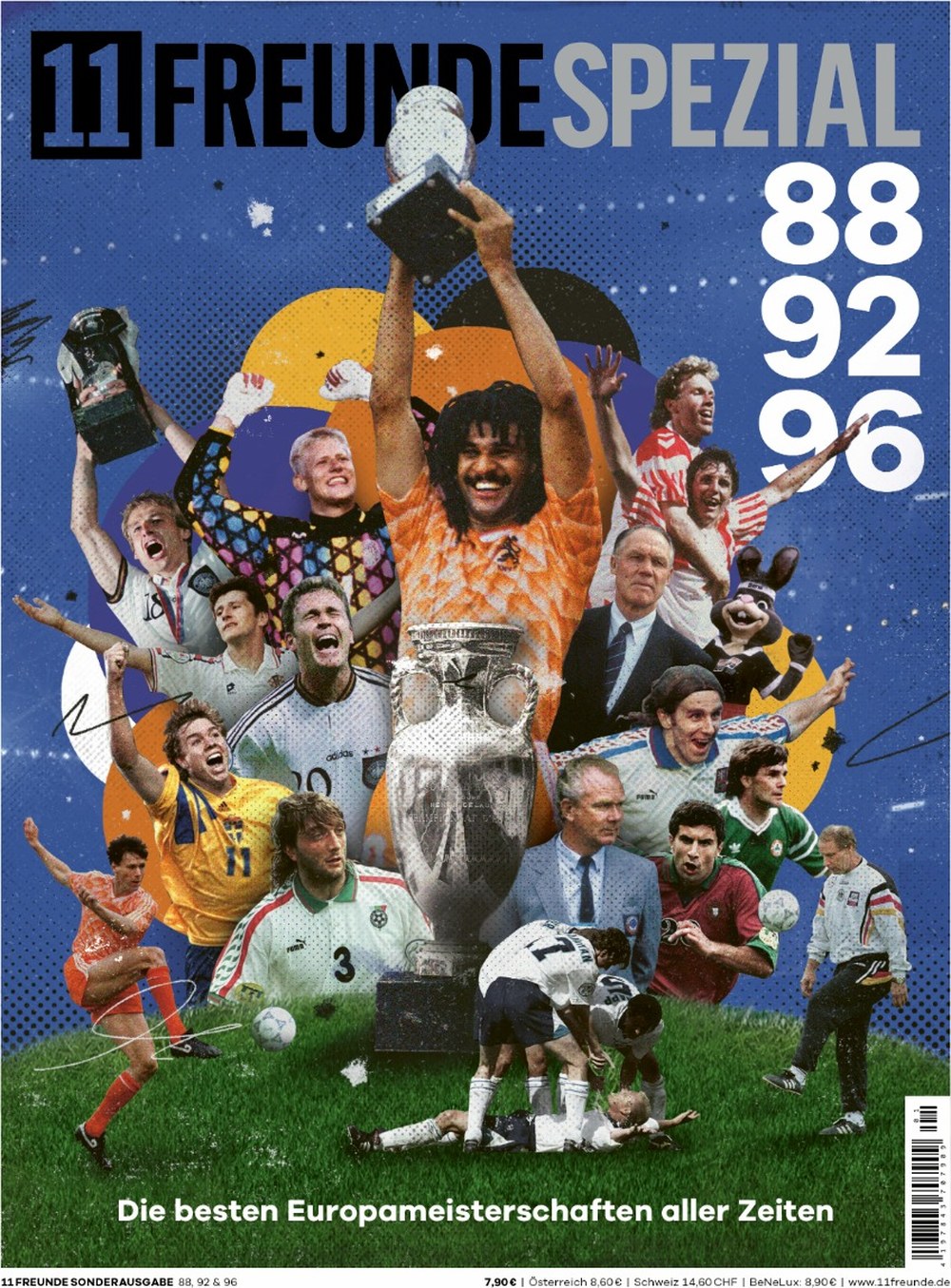 11 Freunde Spezial Magazin Deutschland 2024-01 Ruud Gullit Jürgen Klinsmann Stefan Effenberg Marco Van Basten Frank Rijkaard
