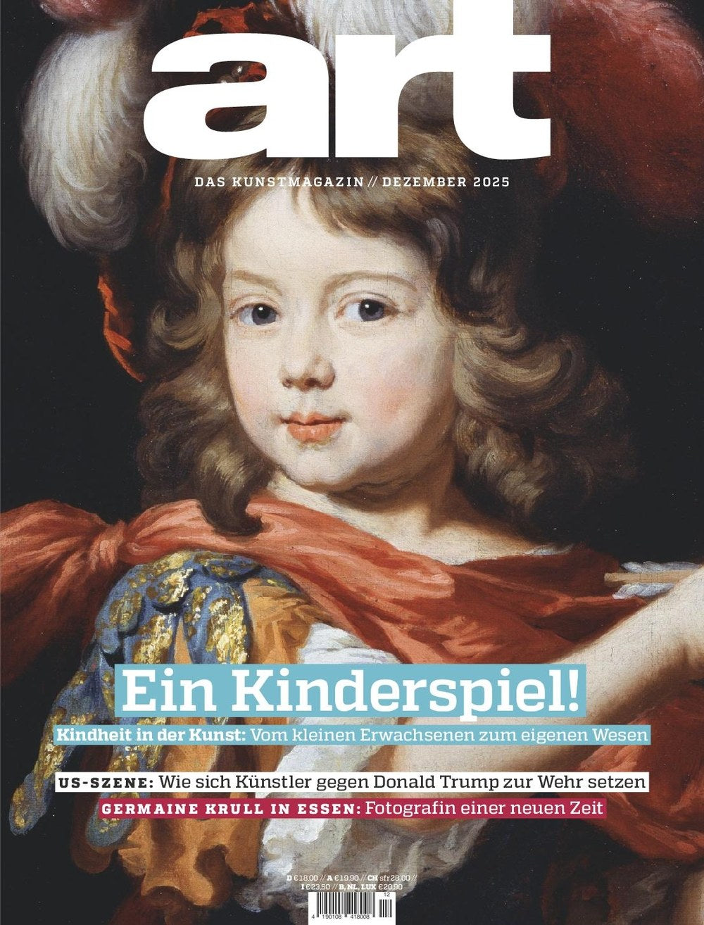 Art Magazin Deutschland 2025-12 Donald Trump Germaine Krull