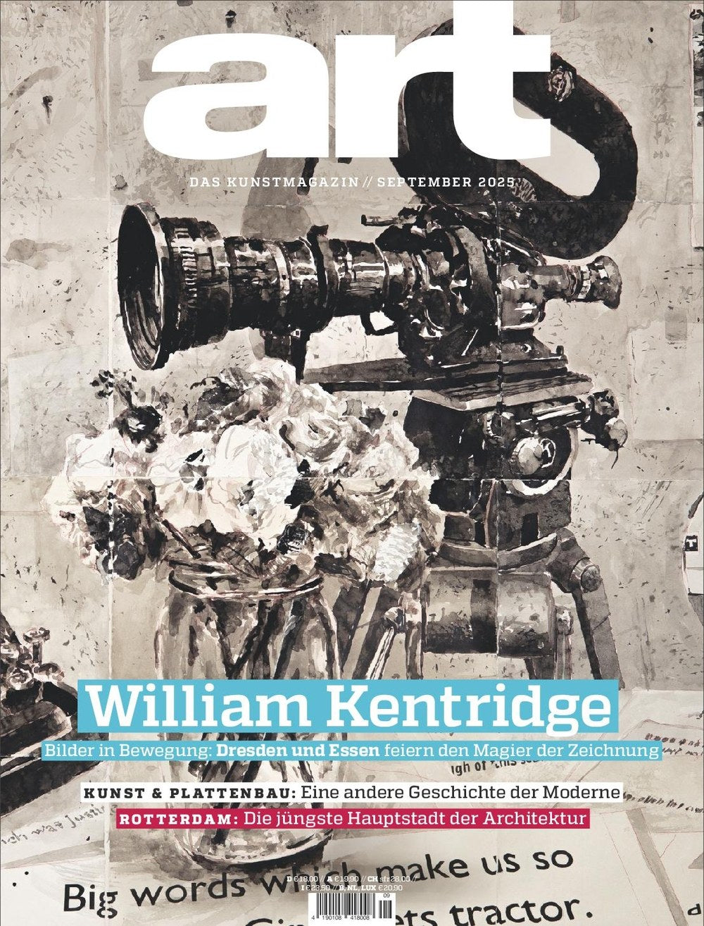 Art Magazin Deutschland 2025-09 William Kentridge