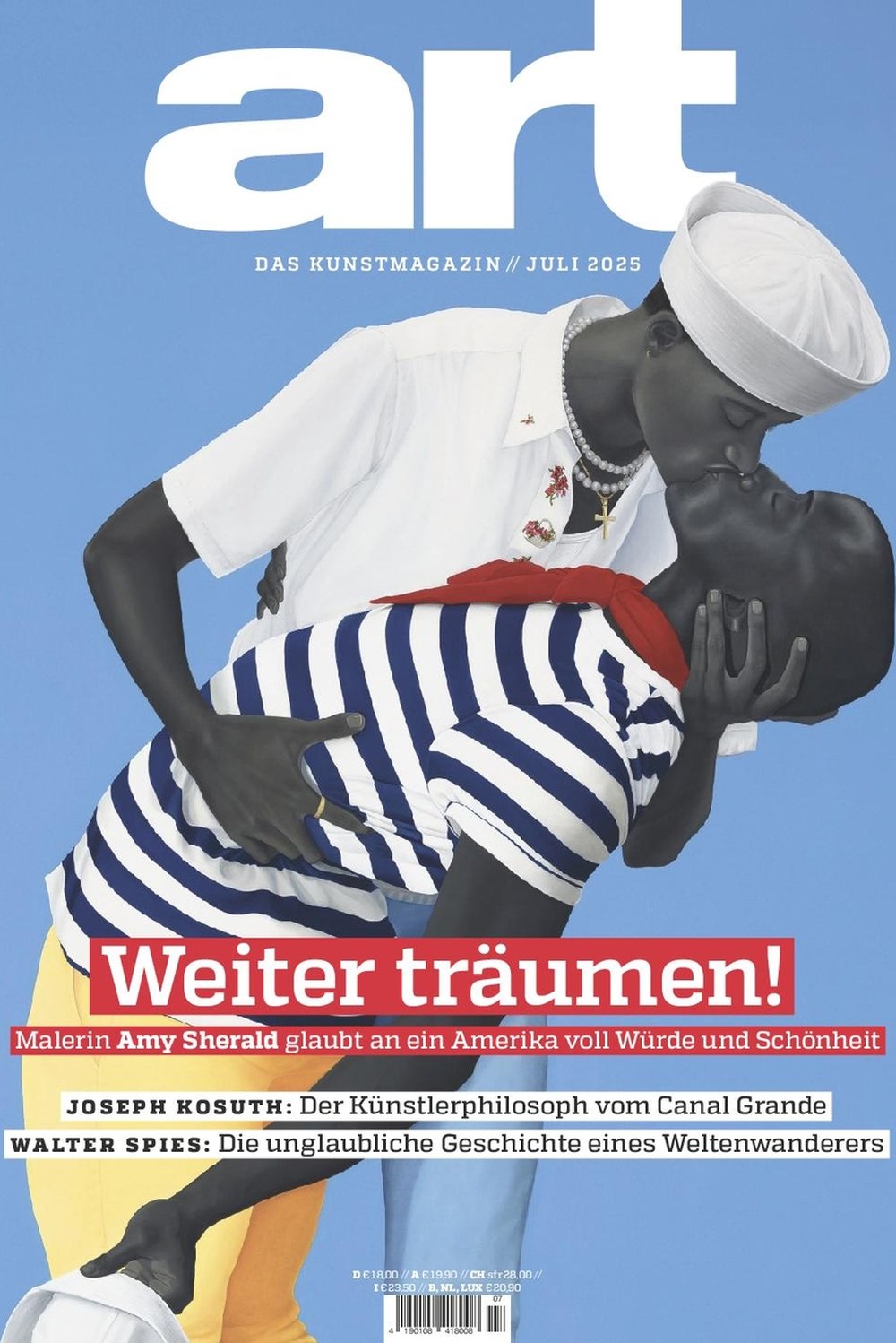 Art Magazin Deutschland 2025-07 Amy Sherald Joseph Kosuth Walter Spies