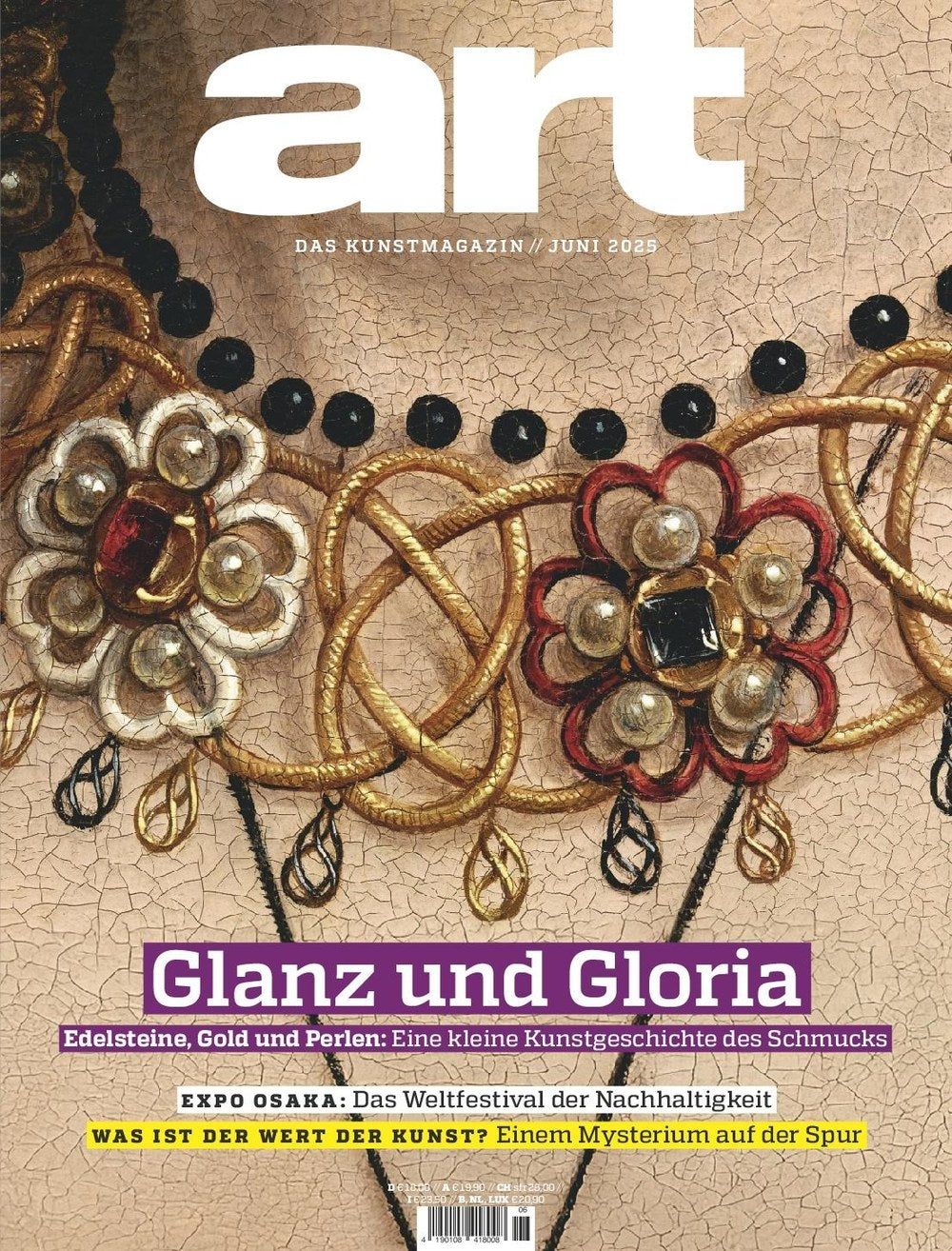 Art Magazin Deutschland 2025-06 Schmuck Edelsteine Gold