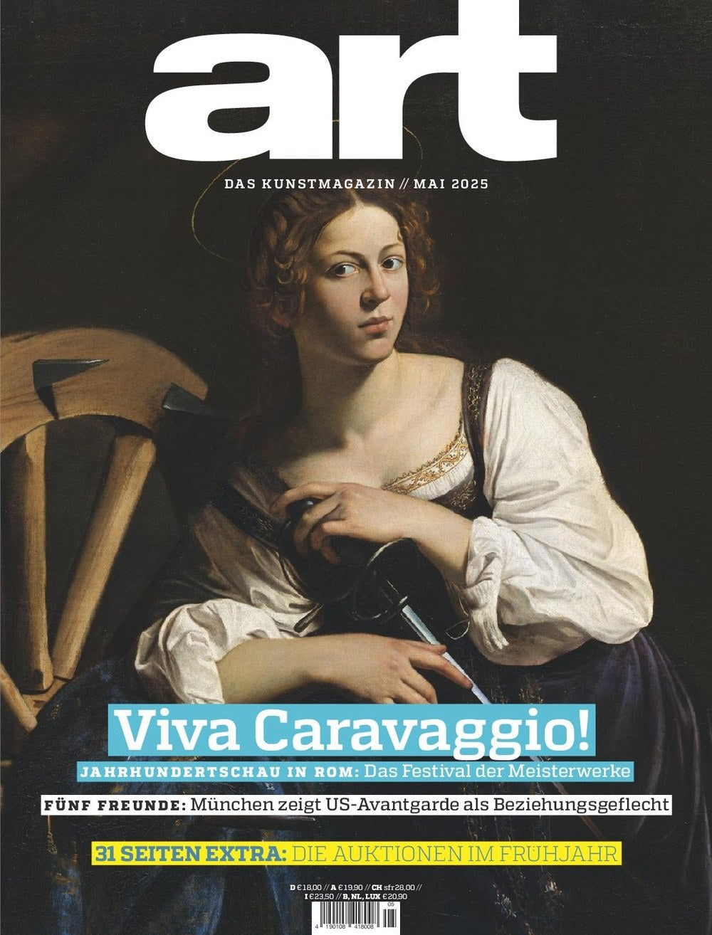 Art Magazin Deutschland 2025-05 Caravaggio