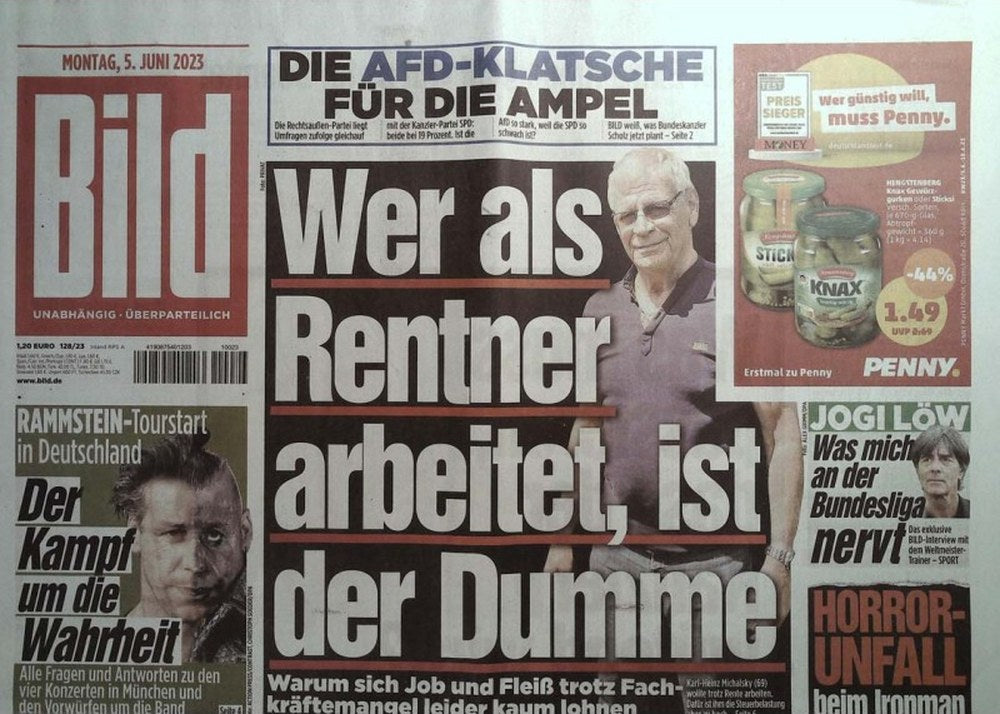 Bild Zeitung Magazin Deutschland 2023-06 Rammstein Jogi Löw