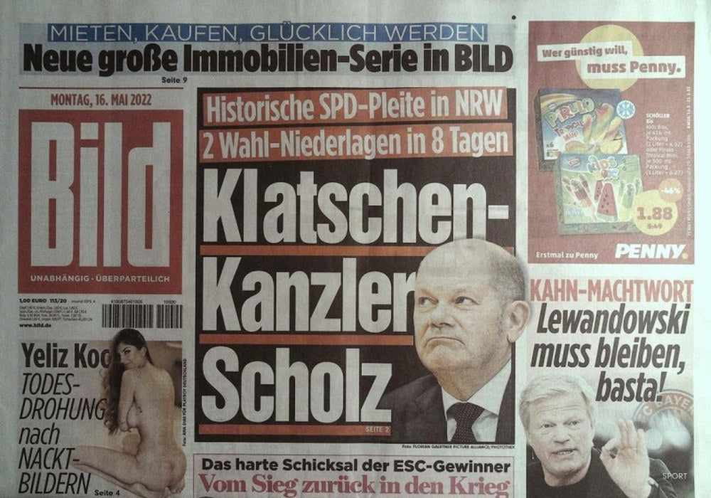 Bild Zeitung Magazin Deutschland 2022-05 Olaf Scholz Robert Lewandowski Oliver Kahn Yeliz Koc