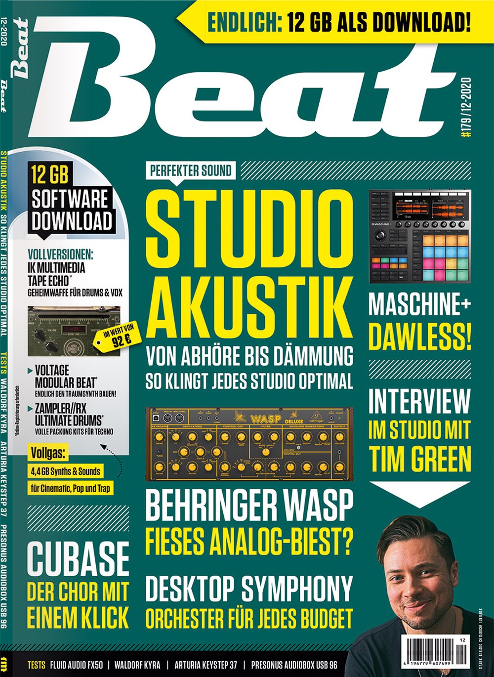 Beat Magazin Deutschland 2020-12 Tim Green IK Multimedia Behringer Native Instruments