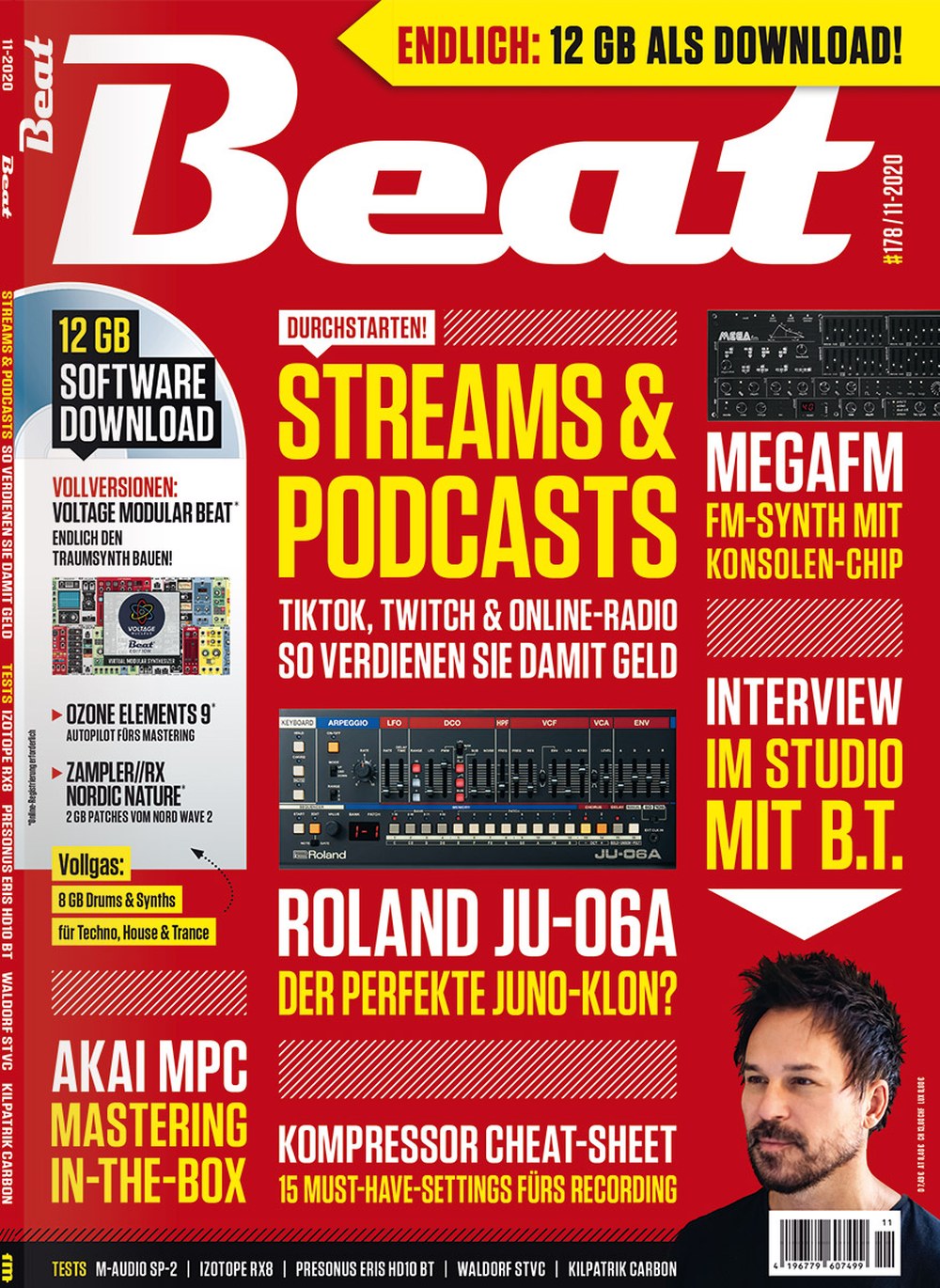 Beat Magazin Deutschland 2020-11 B.T. Roland Akai
