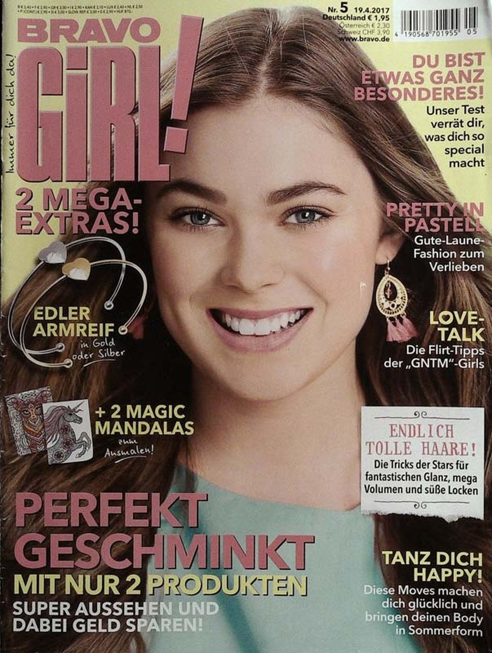 Bravo Girl Magazin Deutschland 2017-05 GNTM