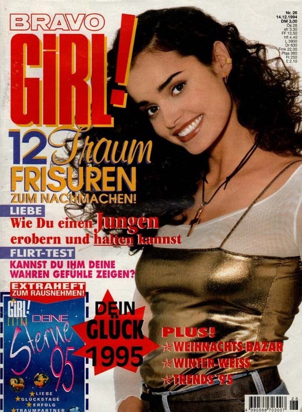 Bravo Girl Magazin Deutschland 1994-26 Haarstyling Tutorials Liebe Und Dating Flirt-Test