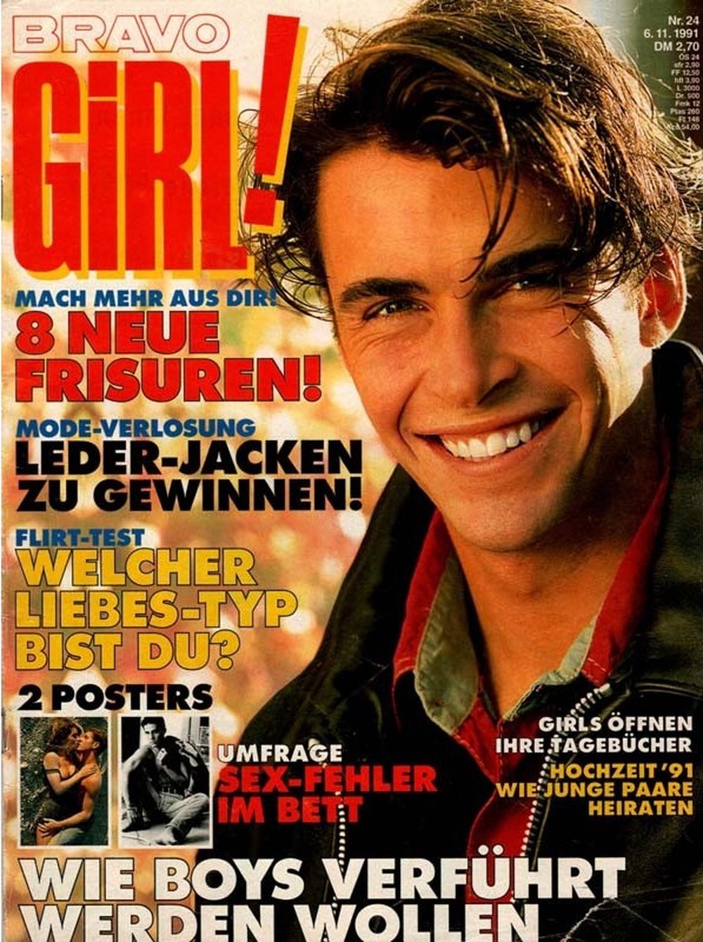 Bravo Girl Magazin Deutschland 1991-24 Robby Rosa