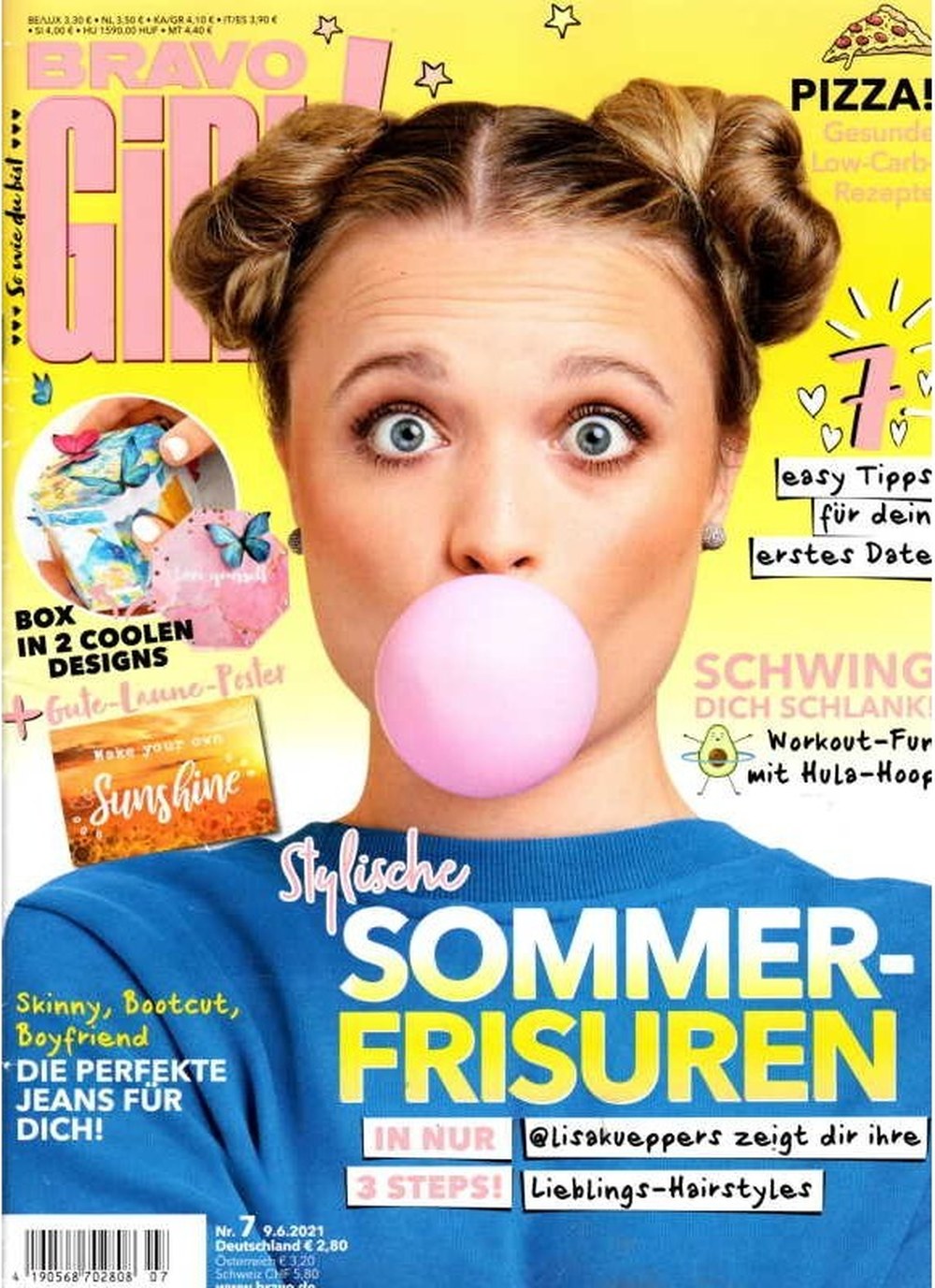 Bravo Girl Magazin Deutschland 2021-07 Lisa Küppers