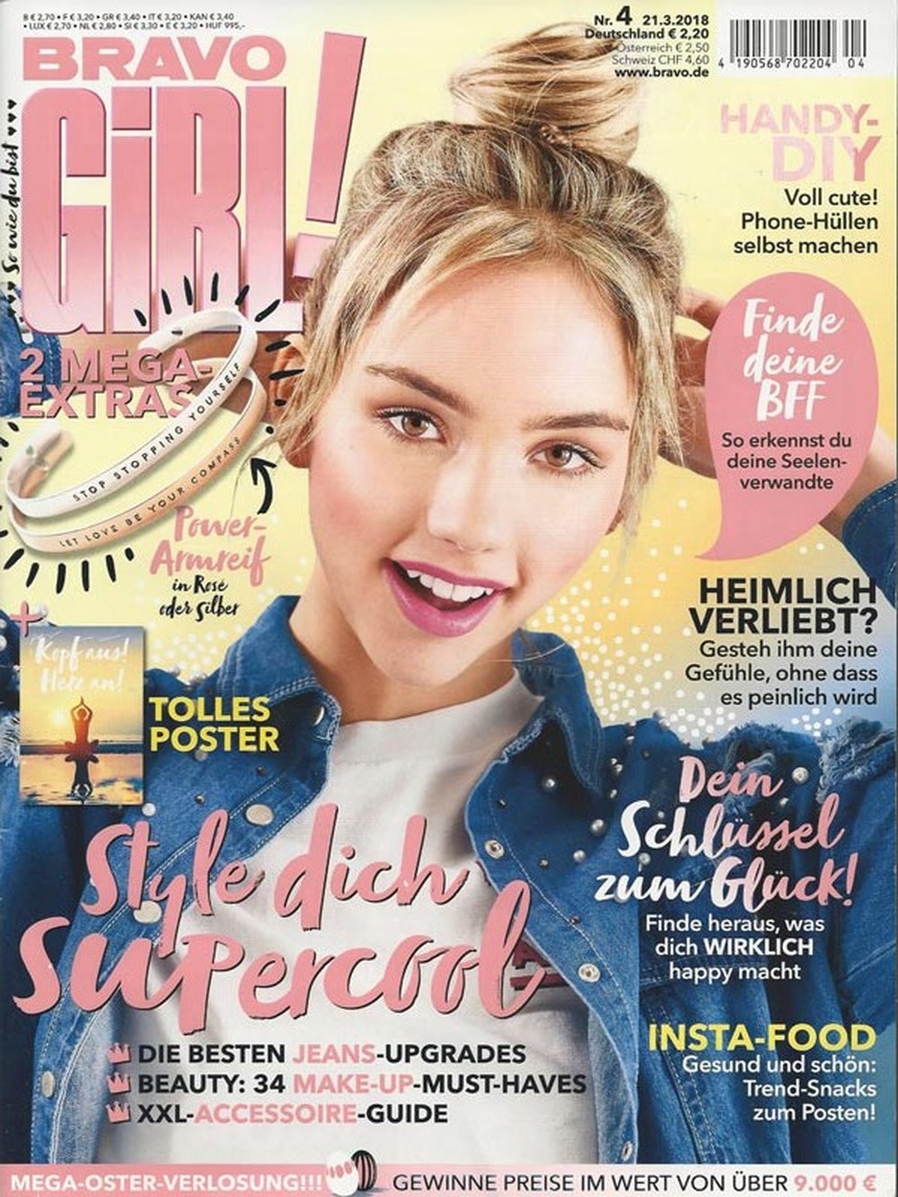 Bravo Girl Magazin Deutschland 2018-04 Mode Styling Jeans