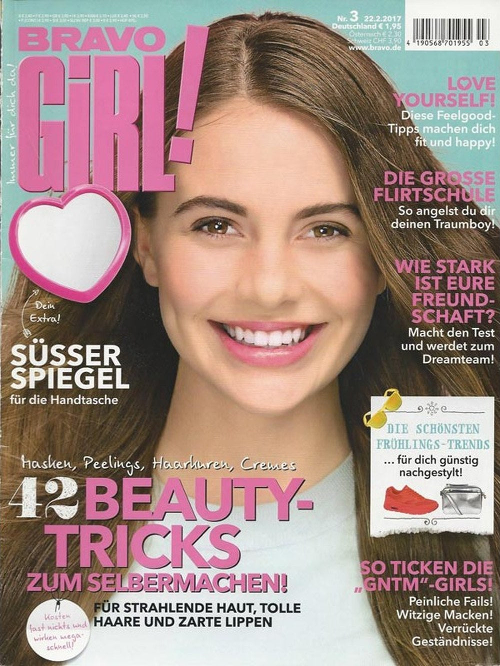 Bravo Girl Magazin Deutschland 2017-03 Beauty-Tricks Hautpflege Haarpflege