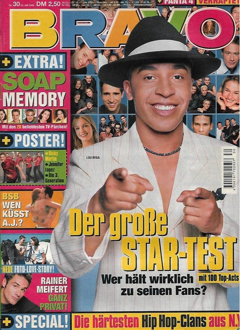 Bravo Magazin Deutschland 1999-30 Lou Bega Ricky Martin Jennifer Lopez Rainer Meifert AJ McLean