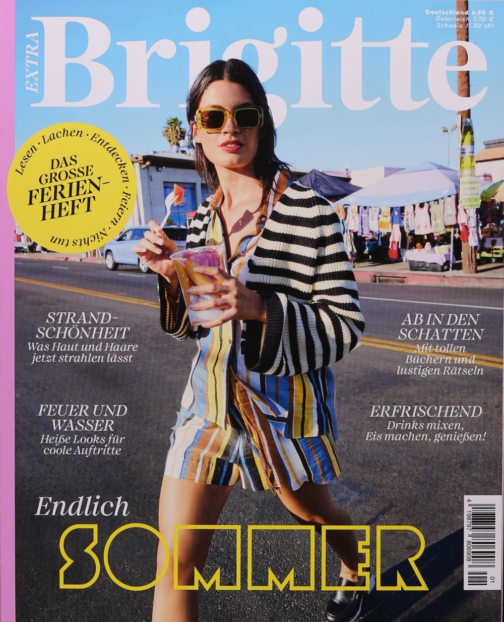 Brigitte Magazin Deutschland 2024-01 Sommer-Mode Beach Beauty Haut- Und Haarpflege