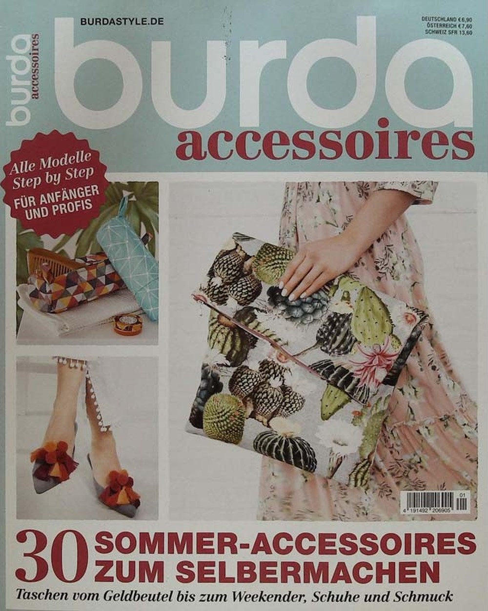 Burda Magazin Deutschland 2018-30 Sommer-Accessoires DIY Taschen