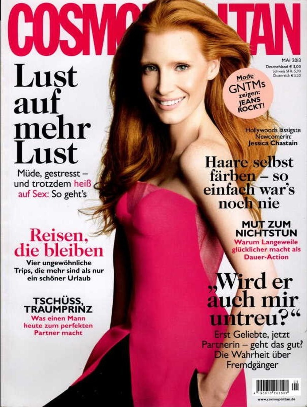 Cosmopolitan Magazin Deutschland 2013-05 Jessica Chastain