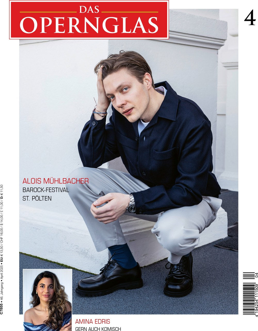 Das Opernglas Magazin Deutschland 2025-04 Alois Mühlbacher Amina Edris