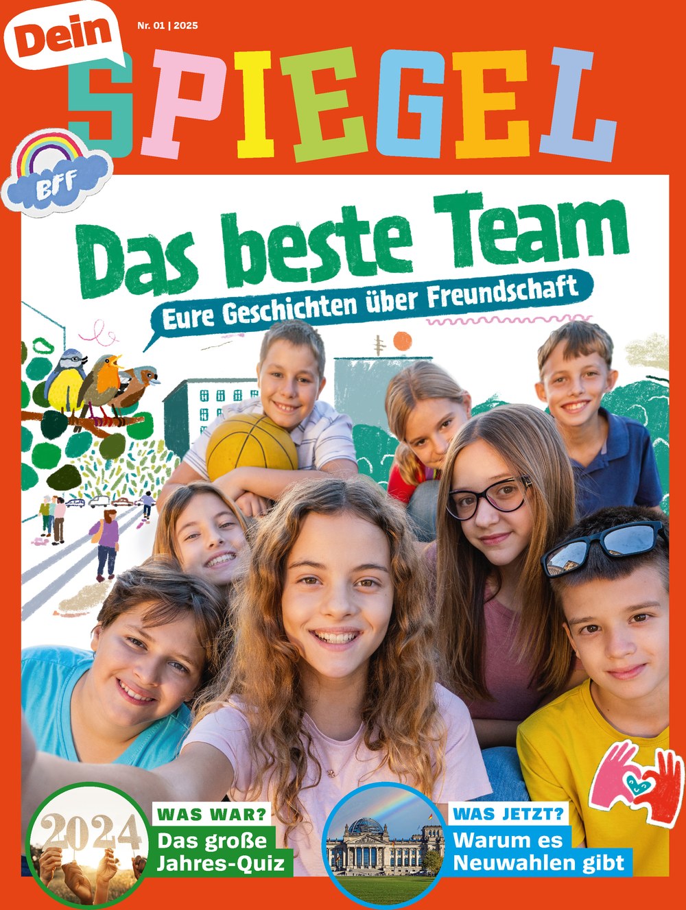 Dein Spiegel Magazin Deutschland 2025-01 Freundschaft Teamgeist Kinder