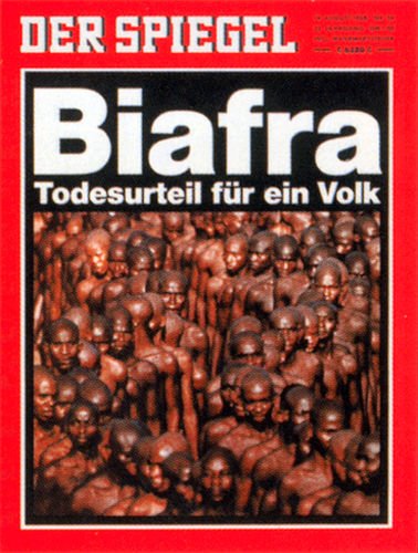 Der Spiegel Magazin Deutschland 1968-34 Biafra-Krieg Nigerianischer Bürgerkrieg Hungersnot