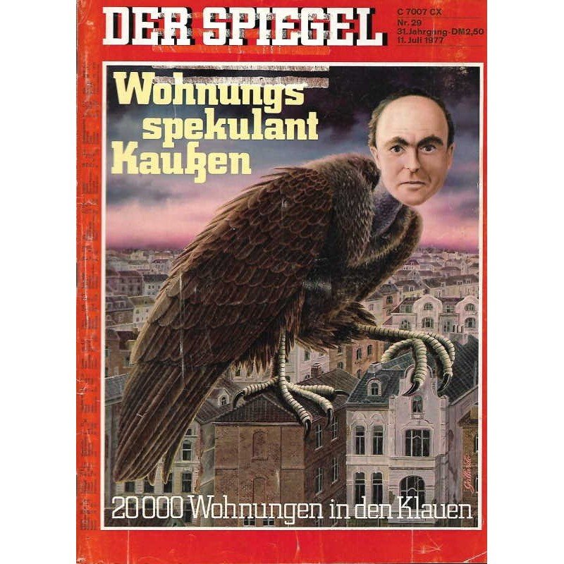 Der Spiegel Magazin Deutschland 1977-29 Günter Kaußen