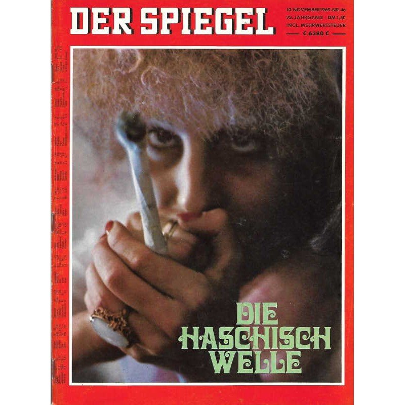 Der Spiegel Magasin Tyskland 1969-46 Originaludgave