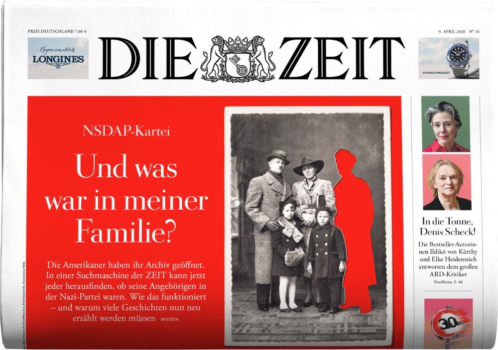 Die Zeit Magazin Deutschland 2026-16 Ildikó Von Kürthy Elke Heidenreich Denis Scheck