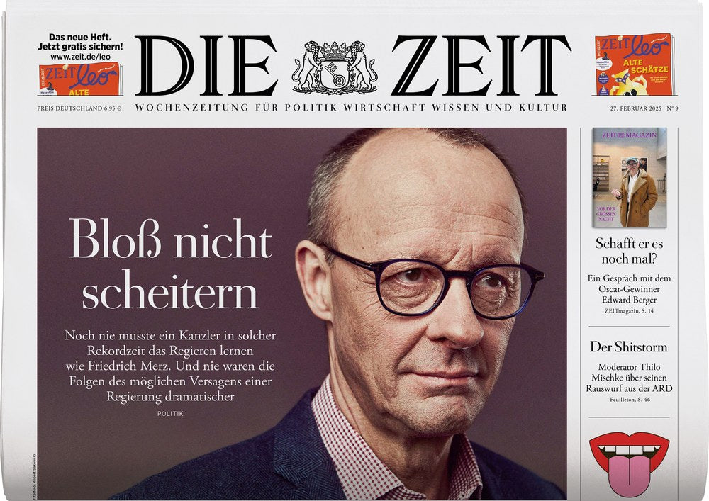Die Zeit Magazin Deutschland 2025-09 Friedrich Merz Edward Berger Thilo Mischke