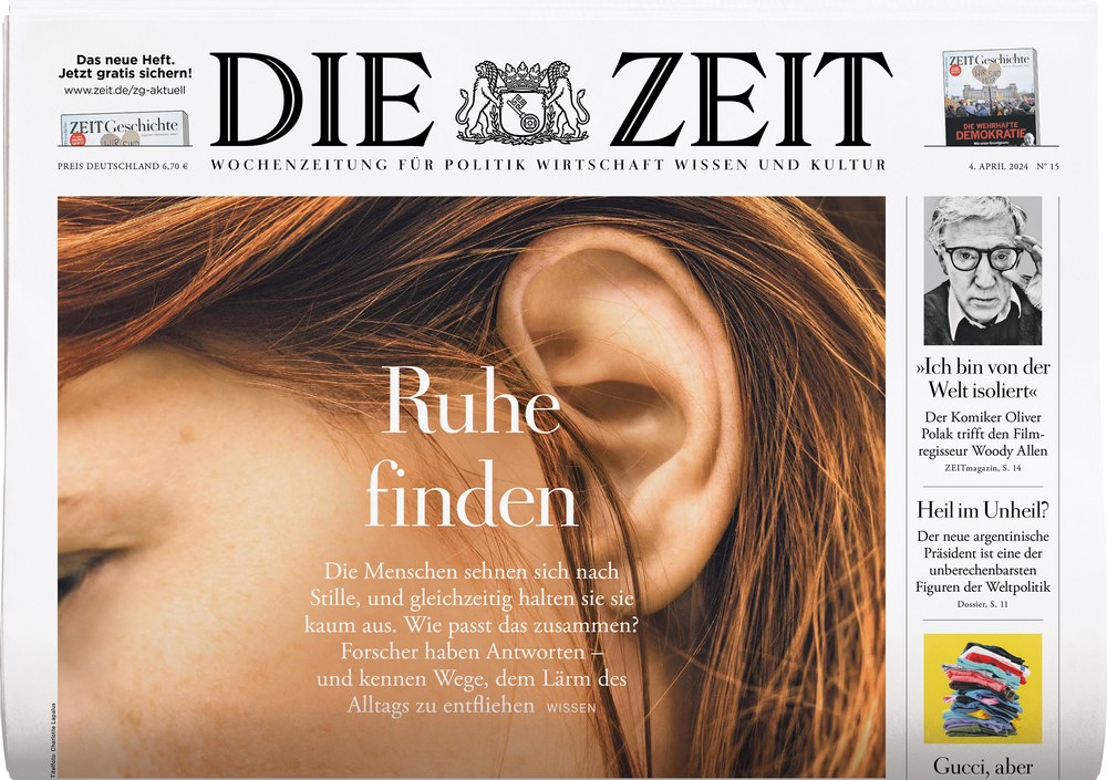 Die Zeit Magazin Deutschland 2024-15 Woody Allen Oliver Polak