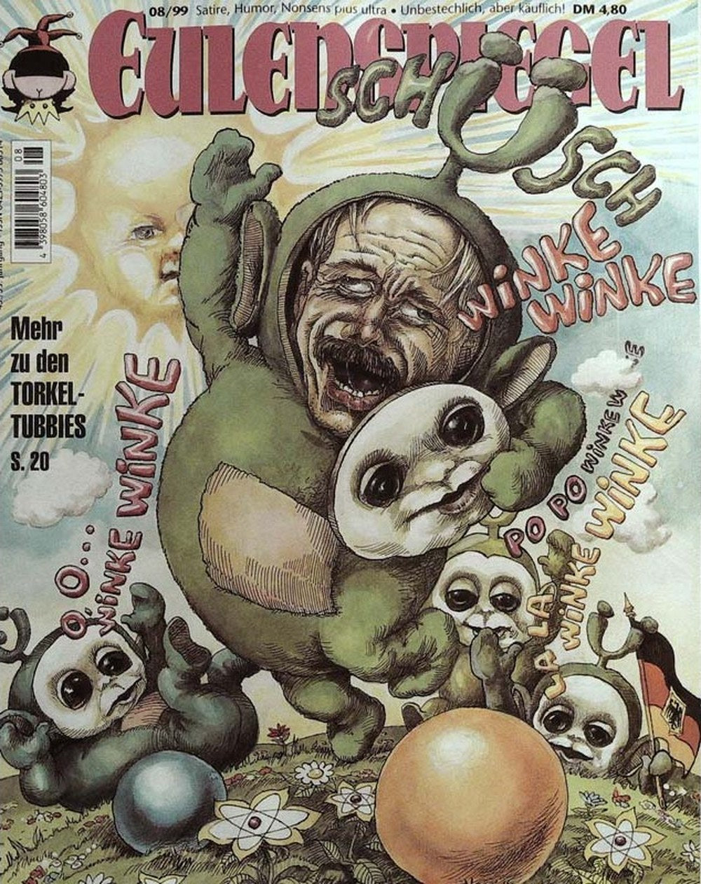 Eulenspiegel Magazin Deutschland 1999-08 Gerhard Schröder