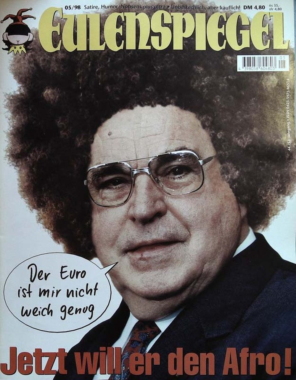 Eulenspiegel Magazin Deutschland 1998-05 Helmut Kohl